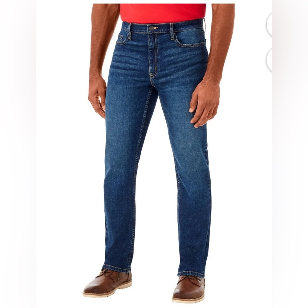 Member's Mark Men's Straight Fit Premium Stretch Denim Jeans